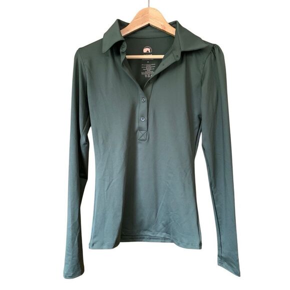 An Capall Long‎ Sleeve Gracie Shirt Forest Green Size XS - Picture 4 of 12